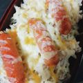 まーく71's cooksnap of when they made ズボラの即飯☆チンウィンチー丼！.