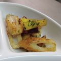 chirちゃー's cooksnap of when they made ちくわと薩摩芋の醤油炒め.
