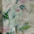 たにっきー's cooksnap of when they made 青梗菜とベーコンのクリーム煮☆.