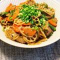 もぐもぐミッキー's cooksnap of when they made 蓮根と鶏モモの甘辛炒め.