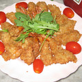 ktpops's cooksnap of when they made えびのキヌア揚げ.