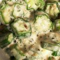 夢福らむ's cooksnap of when they made オクラのチーズポン酢☆レンチン仕上げ♪.