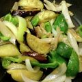 numappy☆'s cooksnap of when they made 余った野菜で！ナスとピーマンの肉野菜炒め.