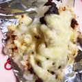 ぐりとぐらの姉's cooksnap of when they made 　残ったご飯と味噌とチーズ！焼きおにぎり.