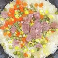 ♡ミコト♡'s cooksnap of when they made 炊飯器でベーコンピラフ.
