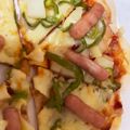 クック7O0BFJ☆'s cooksnap of when they made フライパンで簡単♡餃子の皮で夏野菜ピザ.