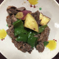 ミルクティーロビン's cooksnap of when they made 牛肉とさつまいもの甘辛炒め.