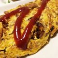 おはぎ☆おはぎ♪'s cooksnap of when they made なめ茸オムレツ.