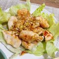 ＊＊めろん＊＊'s cooksnap of when they made 劇的柔らかさ！揚げない鶏むね油淋鶏.