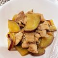 yuioz's cooksnap of when they made レンジで簡単さつまいもと鶏肉の甘辛バター.