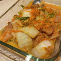 しのはきょろきょろ's cooksnap of when they made ソーセージと白菜のキムチ炒め.
