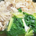 まぶたん's cooksnap of when they made 小松菜と油揚げの炊いたん.