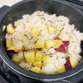 れあきち's cooksnap of when they made さつまいもごはん【電気圧力鍋】.
