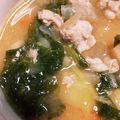 こずっぺ's cooksnap of when they made 簡単豚汁 王道です 簡単スープ^_^.
