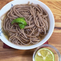 horseland's cooksnap of when they made ざる／もり／かけ そばに、すだち.