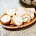 makichihua's cooksnap of when they made あんこのうずまきクッキー.