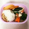 サイチョン's cooksnap of when they made 《キャラ弁》発表会応援～♪大きなかぶ弁当.