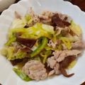 もふうさ's cooksnap of when they made 豚キャベツとキクラゲの中華炒め.