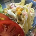 はなぴっち's cooksnap of when they made カニかまと粉チーズのマカロニサラダ！.