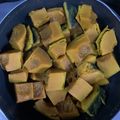 YUPPIマム's cooksnap of when they made かぼちゃの煮物（煮物つゆ黄金比）.