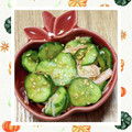 ゆけり３兄弟's cooksnap of when they made 胡瓜とカニカマの酢のもの.