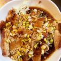 料理修行中☆3児ママ's cooksnap of when they made 豚厚切りロースのねぎソースかけ.