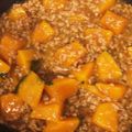 くまっこ。☆'s cooksnap of when they made ご飯にかけたい♡かぼちゃのそぼろ煮♡.