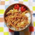 カレンガール's cooksnap of when they made ひき肉とキムチの簡単☆どんぶり.