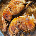 アココ☆'s cooksnap of when they made 骨付き鶏モモ肉の煮込み・和風きのこソース.