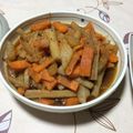 eruta's cooksnap of when they made 牛蒡と大根のきんぴら♪.