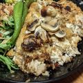 しらたまこむぎ's cooksnap of when they made 揚げないdeニンニクバターチキンかつ❤.