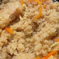☆Hikko☆'s cooksnap of when they made 土鍋で炊き込みご飯.