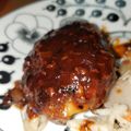 ♡あいさち♡'s cooksnap of when they made 牛肉ごろっ♥♡大人のハンバーグ.