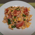 akoreana's cooksnap of when they made 鶏モモ肉と卵&トマトのうま塩炒め♪.