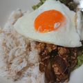 カオッチャン's cooksnap of when they made 簡単♡茄子と鶏ひき肉のカフェ風ボウル♪.