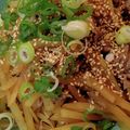 akely's cooksnap of when they made 牛肉と細切りじゃがいもの甘辛炒め.