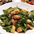 クックE662AA☆'s cooksnap of when they made ピーマンと鶏肉のピリ辛中華炒め.