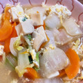 カメ姫☆'s cooksnap of when they made 母の味☆白菜と油揚げの卵とじ.