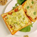 柚子♡⸝⸝⸝'s cooksnap of when they made 簡単☆なめ茸とねぎのチーズトースト.