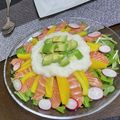 maaayu888's cooksnap of when they made サーモンとアボカドのカルパッチョ風とろろ.