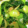 白玉蘭花's cooksnap of when they made ごま油香る♪チンゲン菜のごま和え.