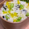 tkmtjk's cooksnap of when they made 枝豆おにぎり♪キンパ風.