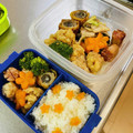 クックQSLFJR☆'s cooksnap of when they made ねじり梅の煮物＊型抜き後の人参も活用♪.