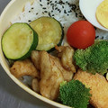 M130018's cooksnap of when they made 絶品＊ズッキーニとささみの柚子胡椒炒め.