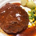 ごま３しお３'s cooksnap of when they made 簡単！フライパンで煮込みハンバーグ♡.