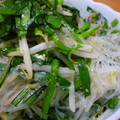 まんまるさくら's cooksnap of when they made 節約美味♡ニラともやしの春雨炒め.