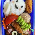 森林浴子's cooksnap of when they made オバケおにぎり〜からかさおばけ.