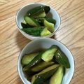 まめはっぱ's cooksnap of when they made 炒めて作る！さっぱり☆きゅうりの南蛮漬け.