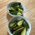 まめはっぱ's cooksnap of when they made 炒めて作る！さっぱり☆きゅうりの南蛮漬け.