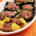 saalalan's cooksnap of when they made オーブンで肉汁じゅわ～！ピーマンの肉詰め.